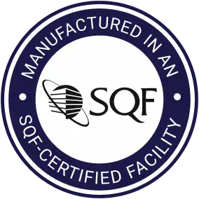 SQF-certified manufacturing