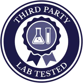 Independent third-party lab testing