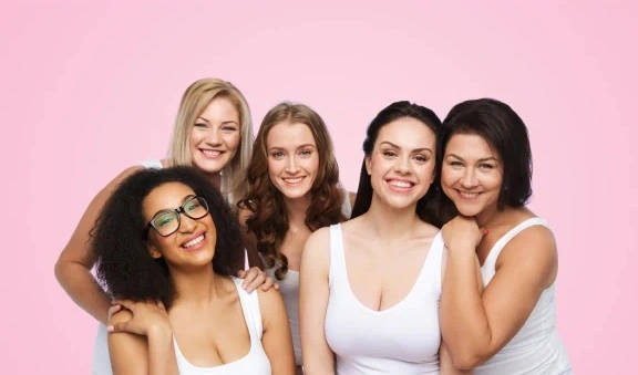 Healthy women visual