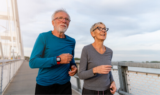 running couple