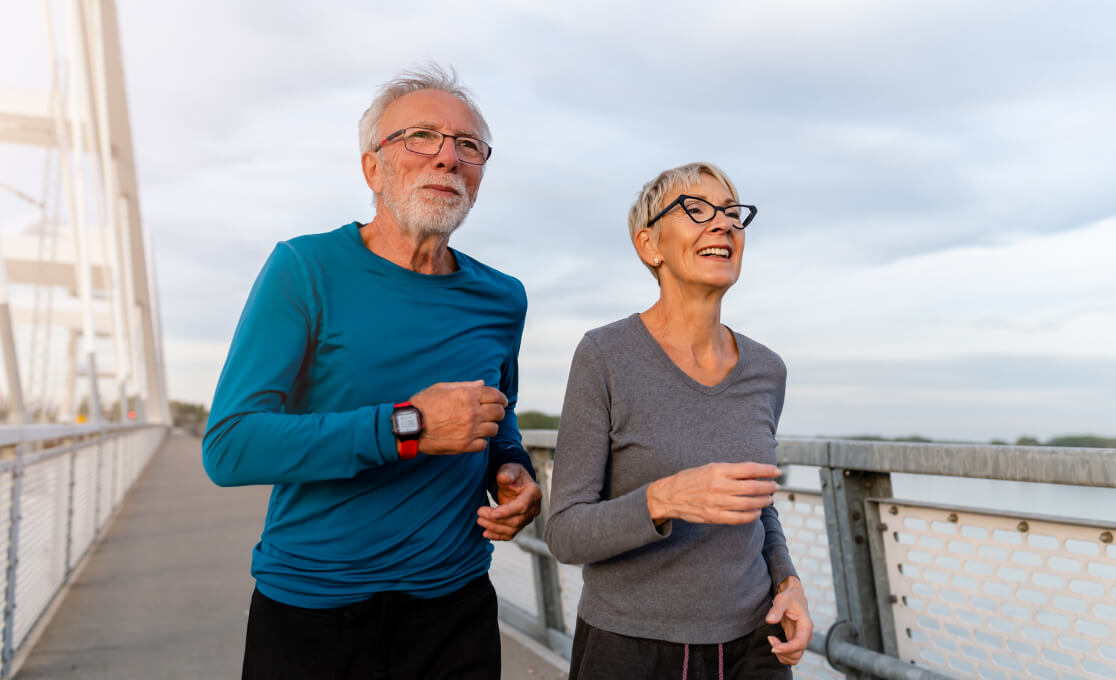 running couple