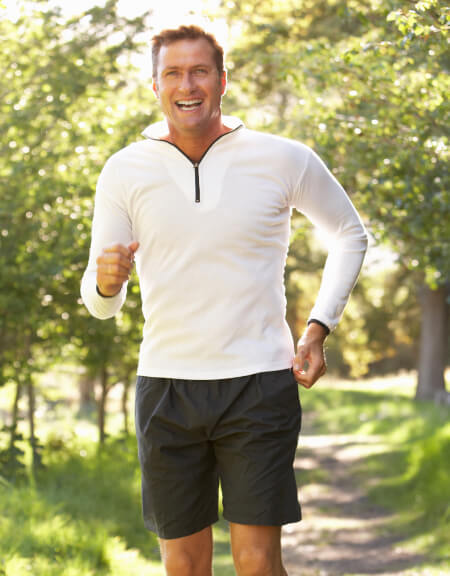 Healthy man