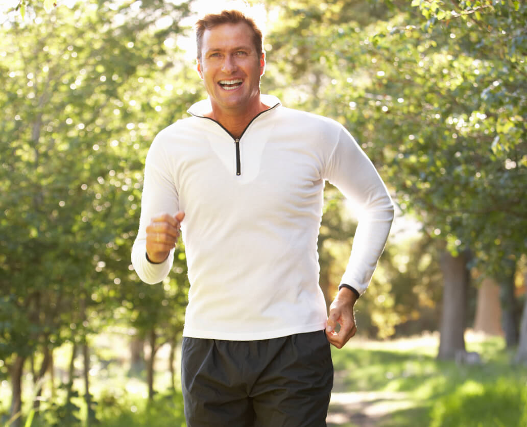 Healthy man