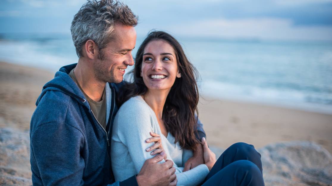 couple beach
